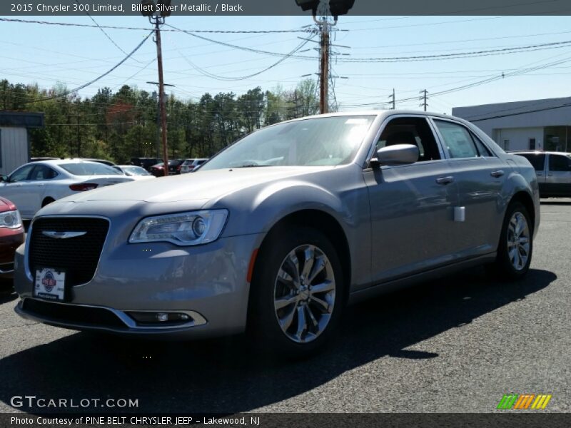 Billett Silver Metallic / Black 2015 Chrysler 300 Limited