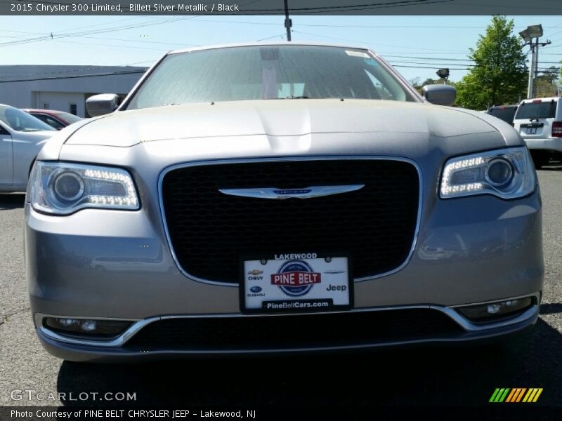 Billett Silver Metallic / Black 2015 Chrysler 300 Limited