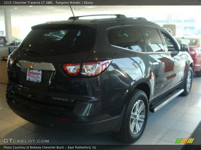 Tungsten Metallic / Ebony 2015 Chevrolet Traverse LT AWD