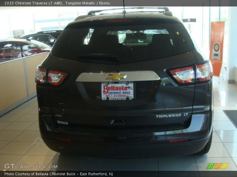 Tungsten Metallic / Ebony 2015 Chevrolet Traverse LT AWD