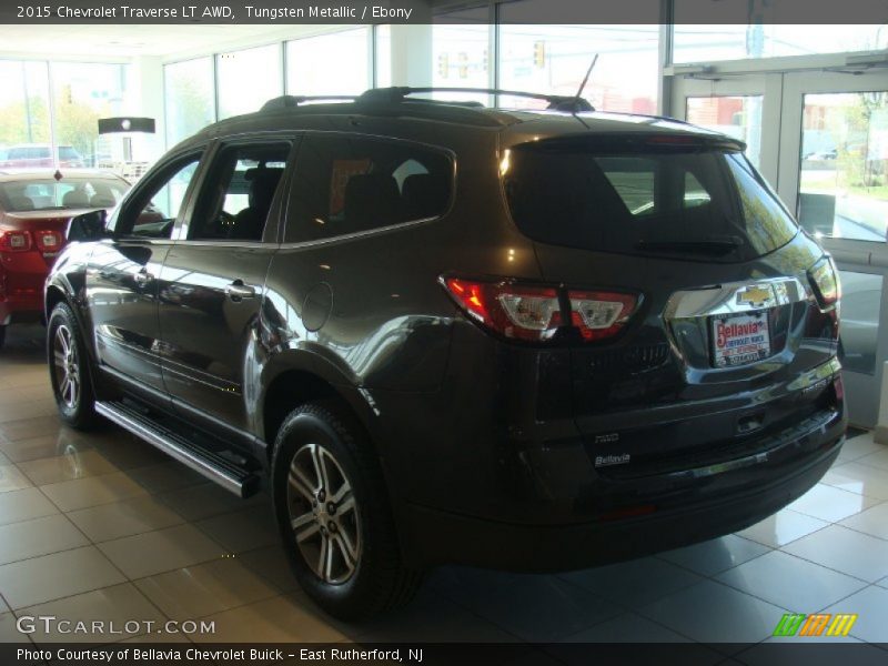 Tungsten Metallic / Ebony 2015 Chevrolet Traverse LT AWD
