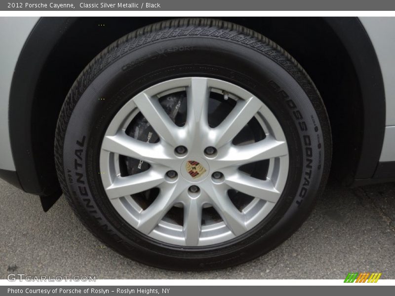 Classic Silver Metallic / Black 2012 Porsche Cayenne