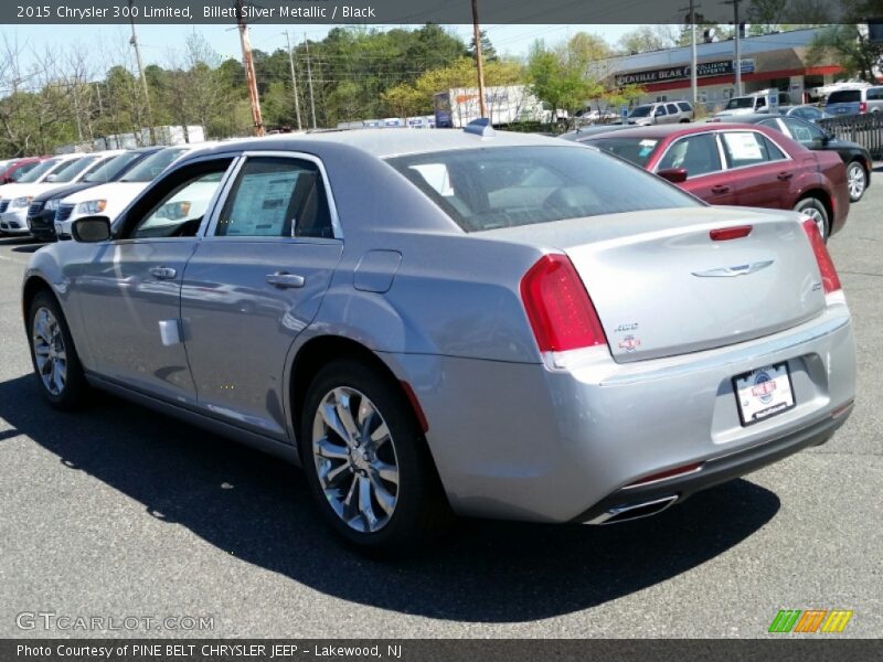 Billett Silver Metallic / Black 2015 Chrysler 300 Limited