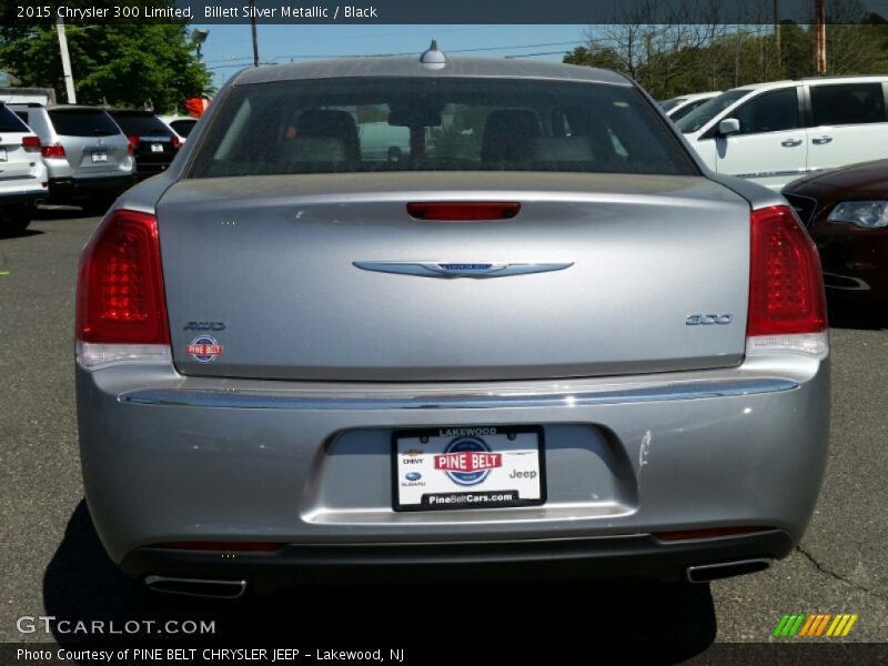 Billett Silver Metallic / Black 2015 Chrysler 300 Limited
