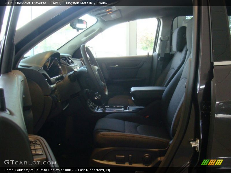 Tungsten Metallic / Ebony 2015 Chevrolet Traverse LT AWD