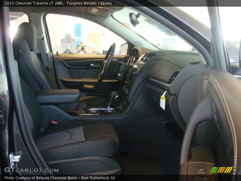 Tungsten Metallic / Ebony 2015 Chevrolet Traverse LT AWD
