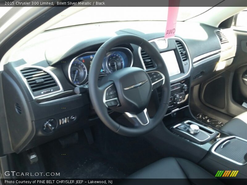 Billett Silver Metallic / Black 2015 Chrysler 300 Limited