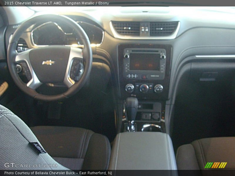 Tungsten Metallic / Ebony 2015 Chevrolet Traverse LT AWD