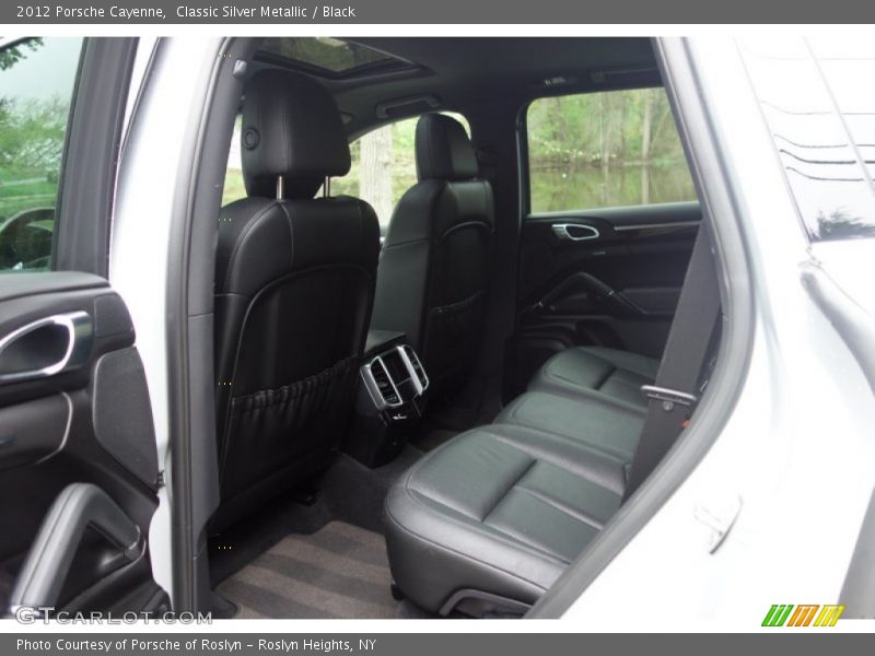 Classic Silver Metallic / Black 2012 Porsche Cayenne