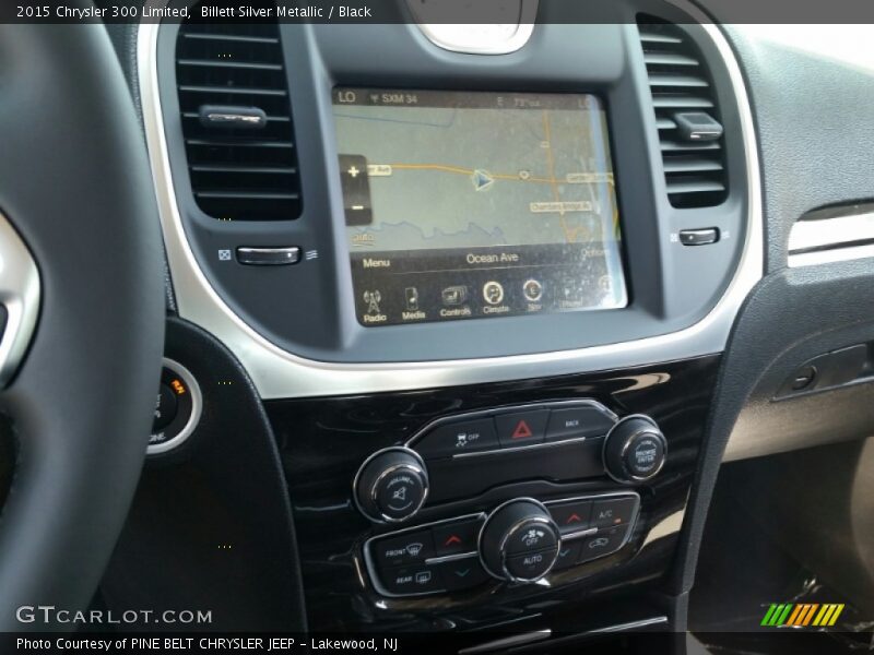Billett Silver Metallic / Black 2015 Chrysler 300 Limited