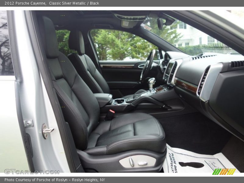 Classic Silver Metallic / Black 2012 Porsche Cayenne