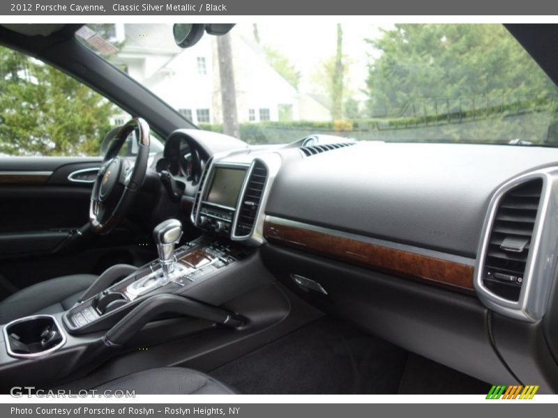 Classic Silver Metallic / Black 2012 Porsche Cayenne