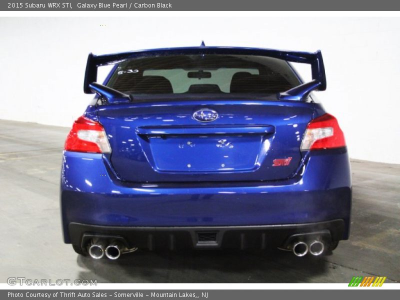 Exhaust of 2015 WRX STI