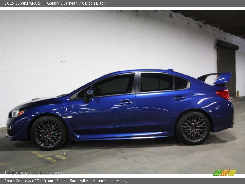  2015 WRX STI Galaxy Blue Pearl