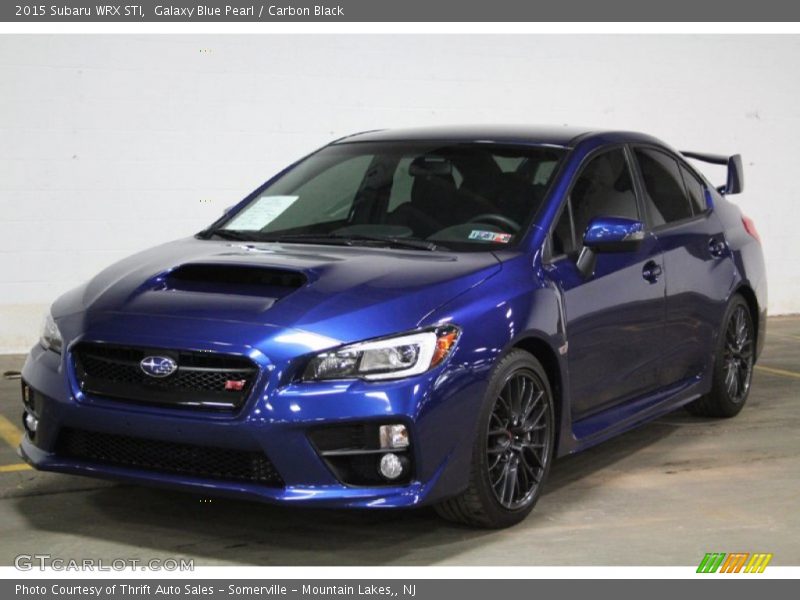 Front 3/4 View of 2015 WRX STI