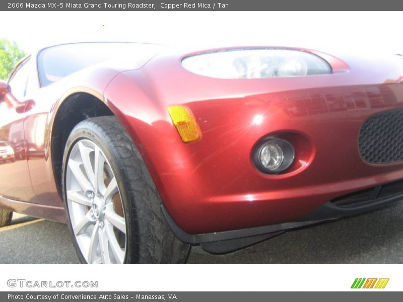 Copper Red Mica / Tan 2006 Mazda MX-5 Miata Grand Touring Roadster