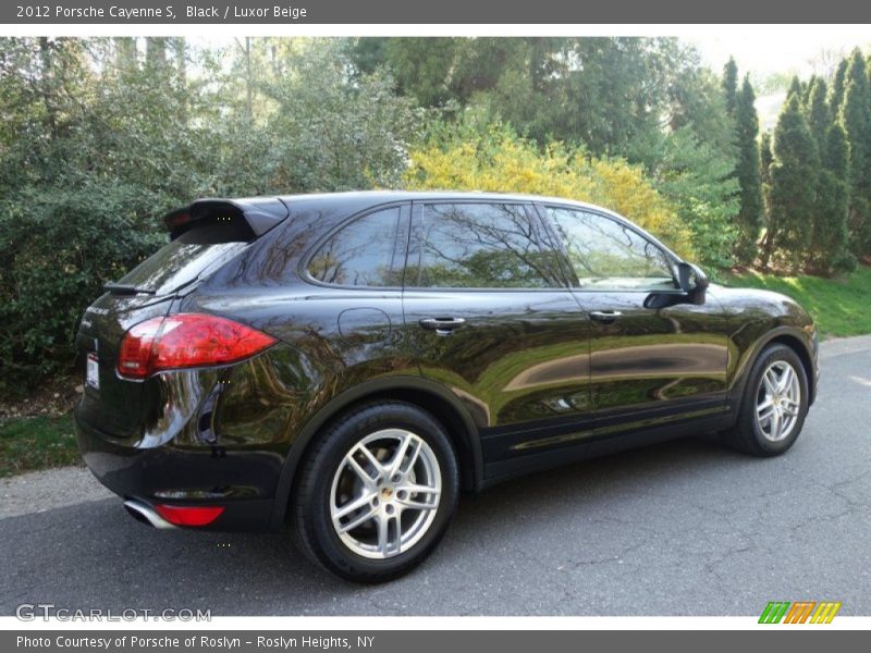 Black / Luxor Beige 2012 Porsche Cayenne S