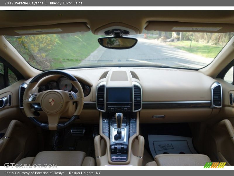 Black / Luxor Beige 2012 Porsche Cayenne S