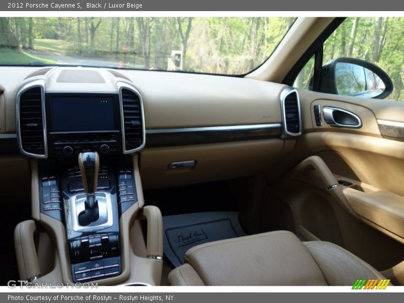 Black / Luxor Beige 2012 Porsche Cayenne S