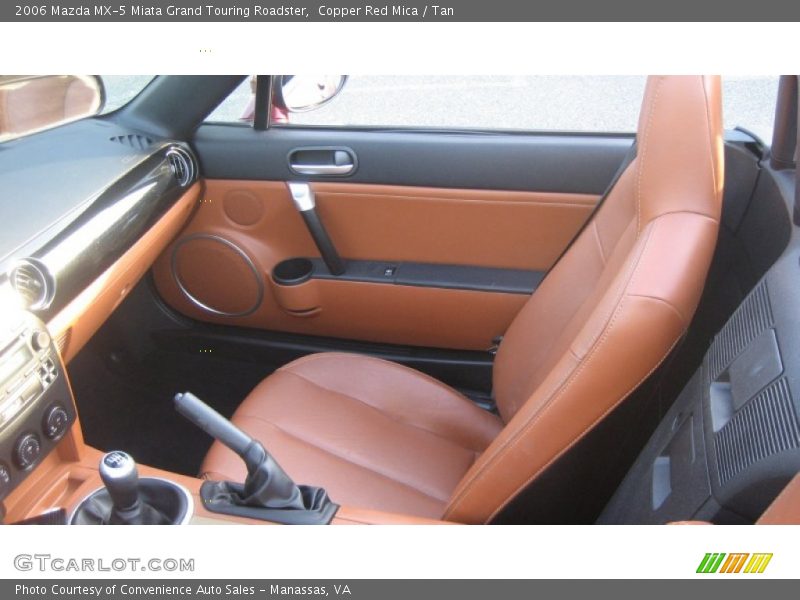 Copper Red Mica / Tan 2006 Mazda MX-5 Miata Grand Touring Roadster