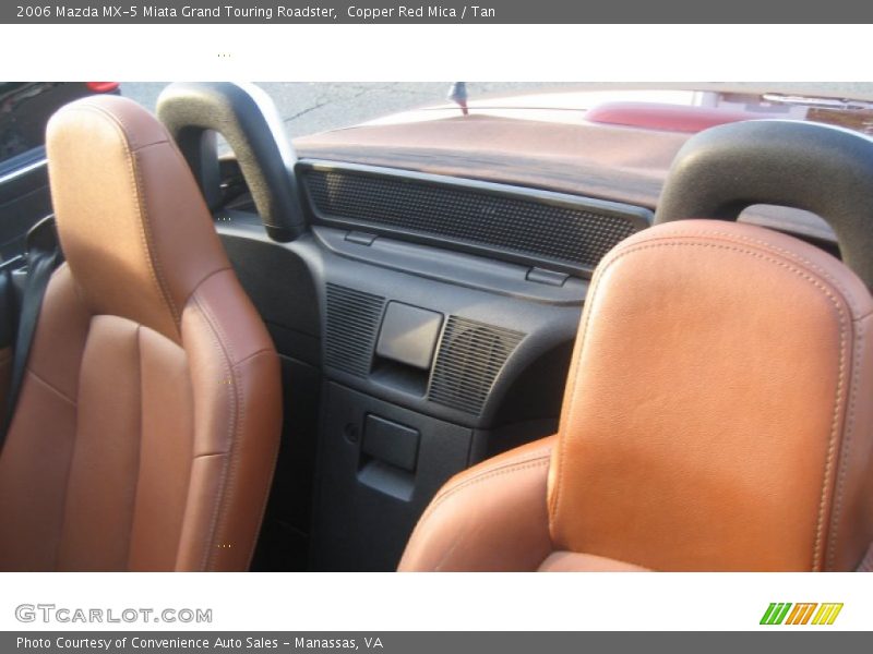 Copper Red Mica / Tan 2006 Mazda MX-5 Miata Grand Touring Roadster
