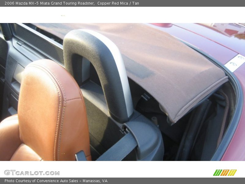 Copper Red Mica / Tan 2006 Mazda MX-5 Miata Grand Touring Roadster