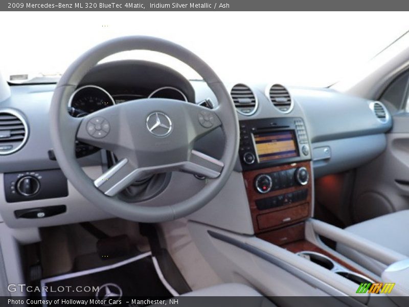 Iridium Silver Metallic / Ash 2009 Mercedes-Benz ML 320 BlueTec 4Matic