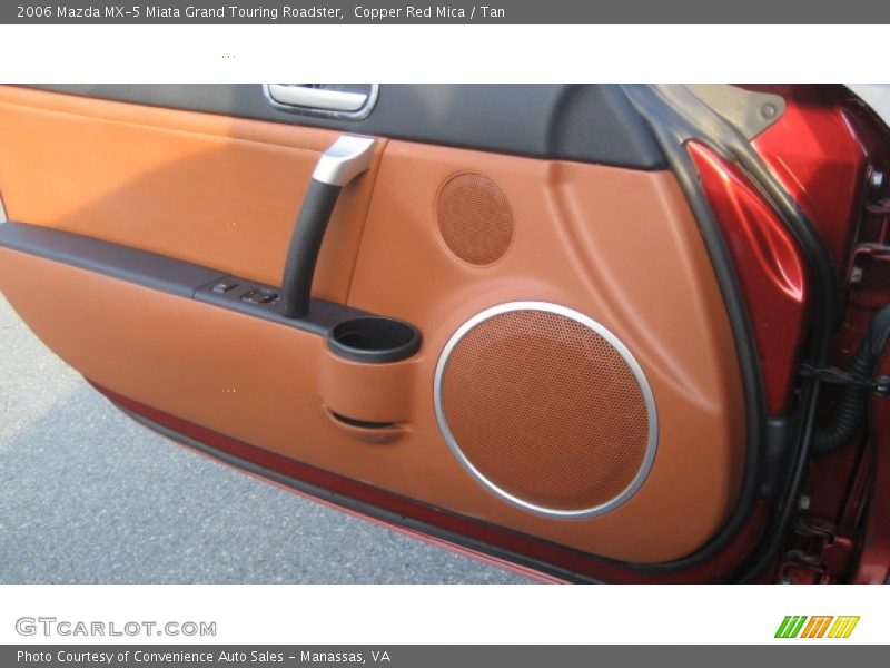 Copper Red Mica / Tan 2006 Mazda MX-5 Miata Grand Touring Roadster