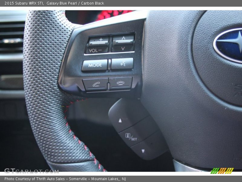 Galaxy Blue Pearl / Carbon Black 2015 Subaru WRX STI