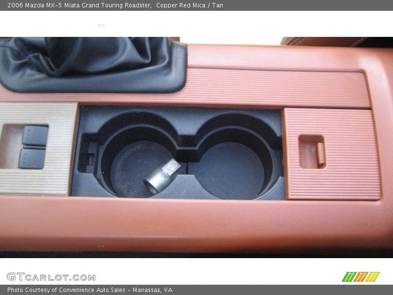Copper Red Mica / Tan 2006 Mazda MX-5 Miata Grand Touring Roadster