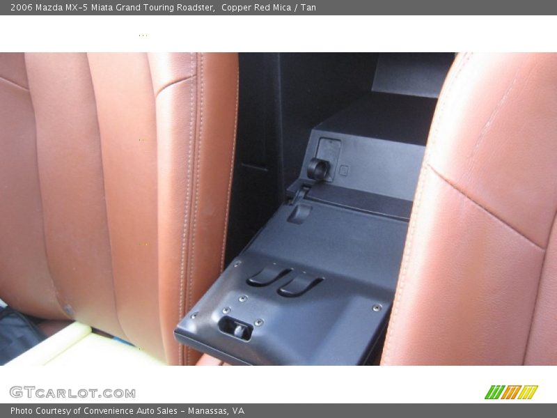 Copper Red Mica / Tan 2006 Mazda MX-5 Miata Grand Touring Roadster