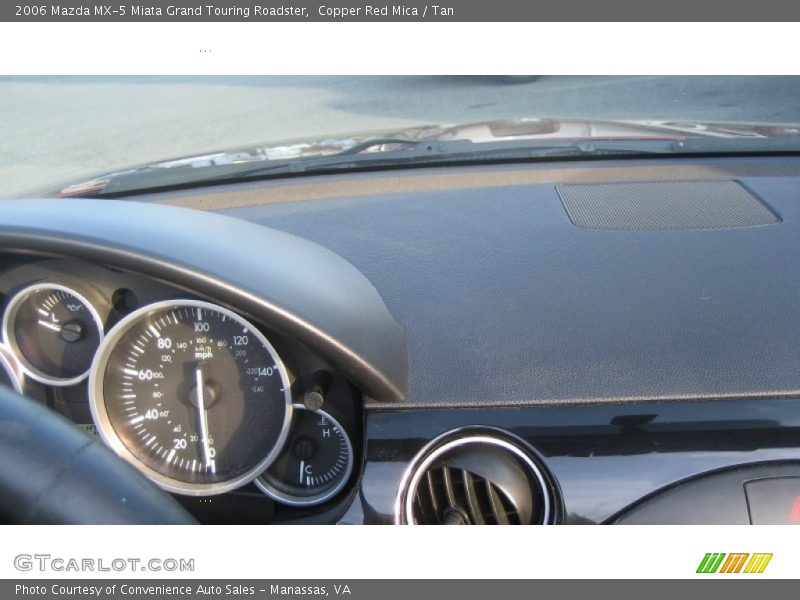 Copper Red Mica / Tan 2006 Mazda MX-5 Miata Grand Touring Roadster