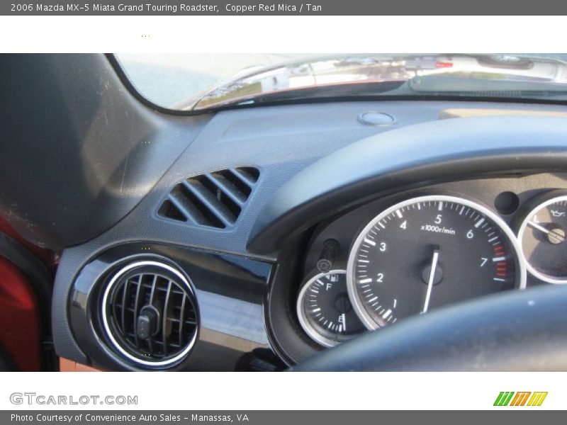Copper Red Mica / Tan 2006 Mazda MX-5 Miata Grand Touring Roadster