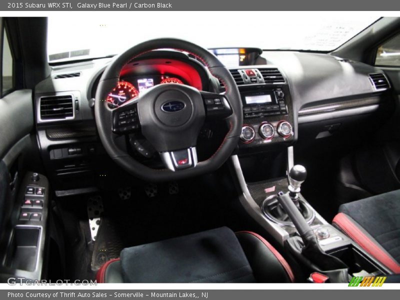  2015 WRX STI Carbon Black Interior