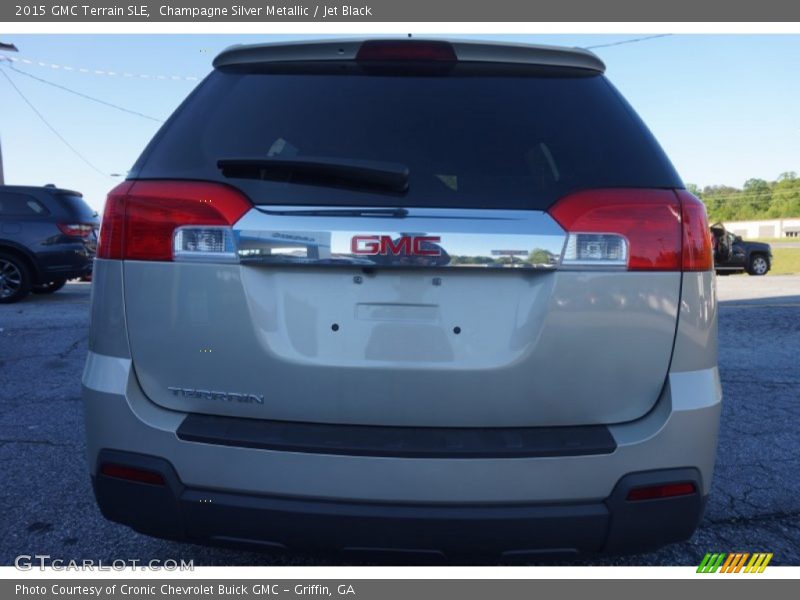 Champagne Silver Metallic / Jet Black 2015 GMC Terrain SLE