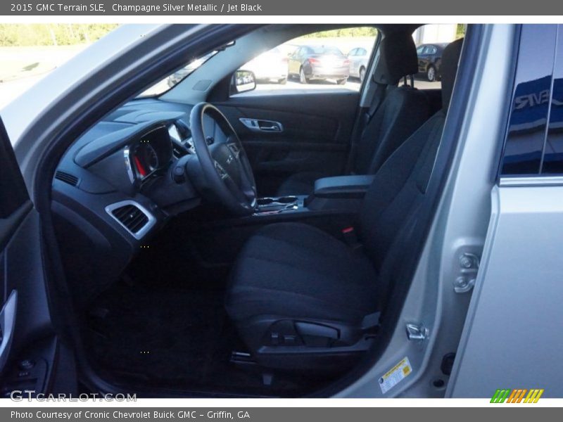 Champagne Silver Metallic / Jet Black 2015 GMC Terrain SLE