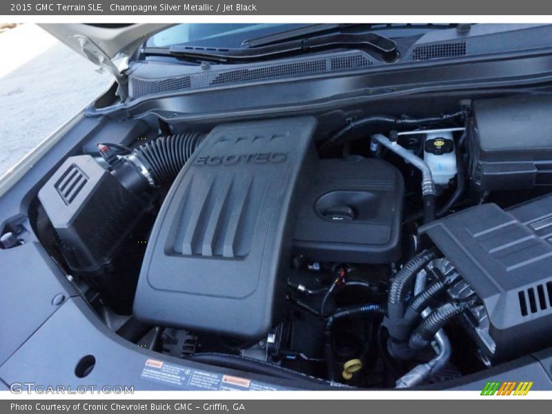 Champagne Silver Metallic / Jet Black 2015 GMC Terrain SLE