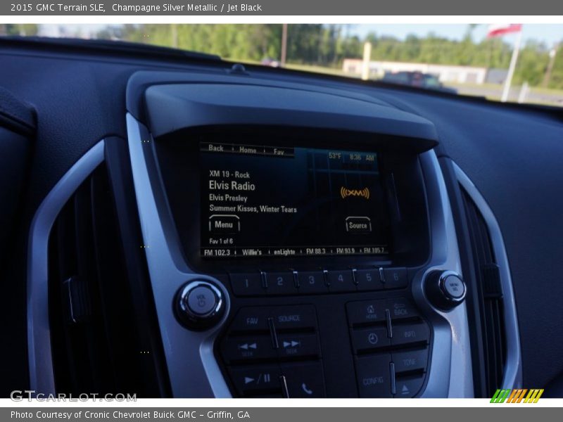 Champagne Silver Metallic / Jet Black 2015 GMC Terrain SLE