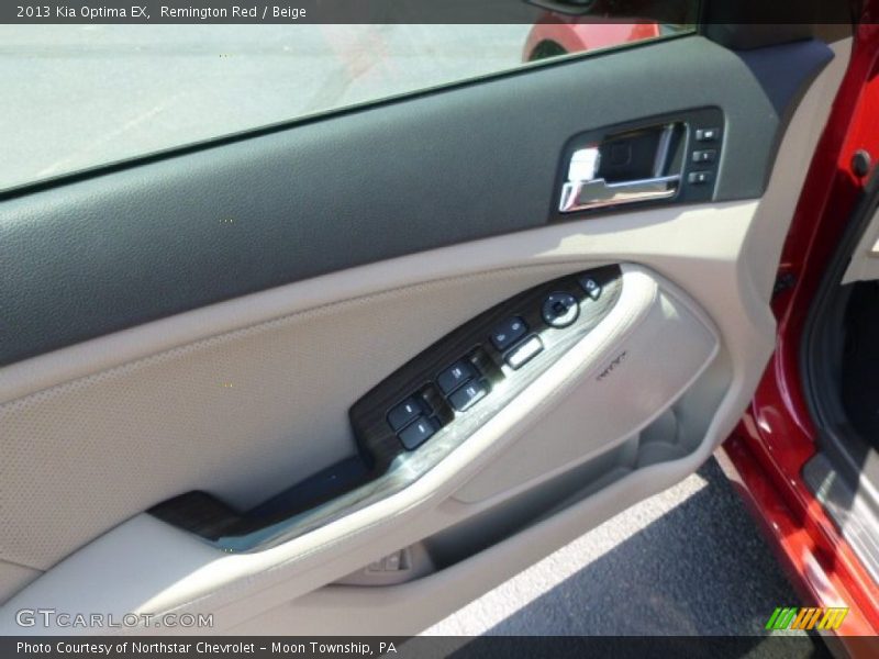 Remington Red / Beige 2013 Kia Optima EX
