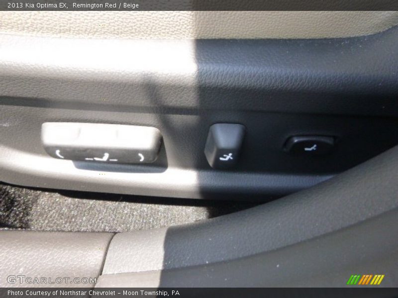 Remington Red / Beige 2013 Kia Optima EX