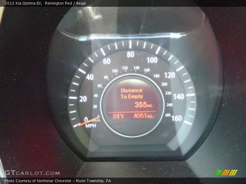 Remington Red / Beige 2013 Kia Optima EX