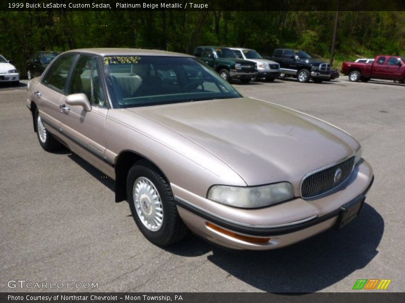 Platinum Beige Metallic / Taupe 1999 Buick LeSabre Custom Sedan