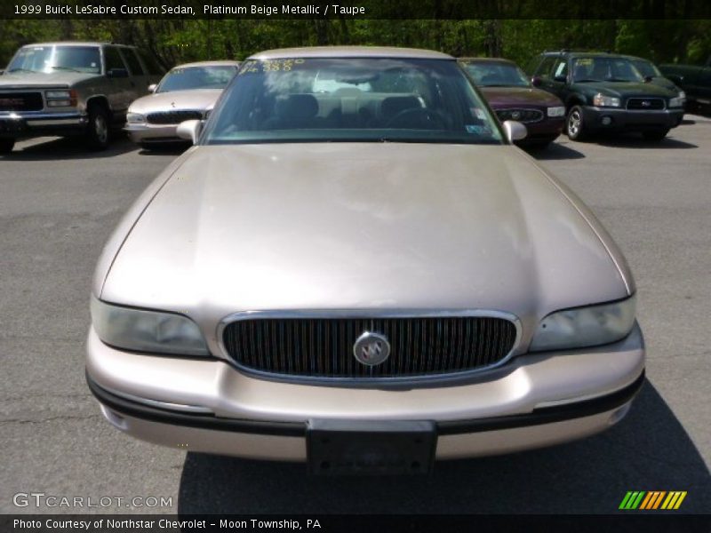 Platinum Beige Metallic / Taupe 1999 Buick LeSabre Custom Sedan