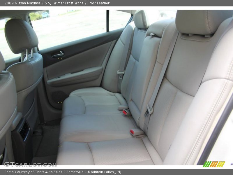 Winter Frost White / Frost Leather 2009 Nissan Maxima 3.5 S