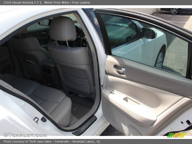 Winter Frost White / Frost Leather 2009 Nissan Maxima 3.5 S