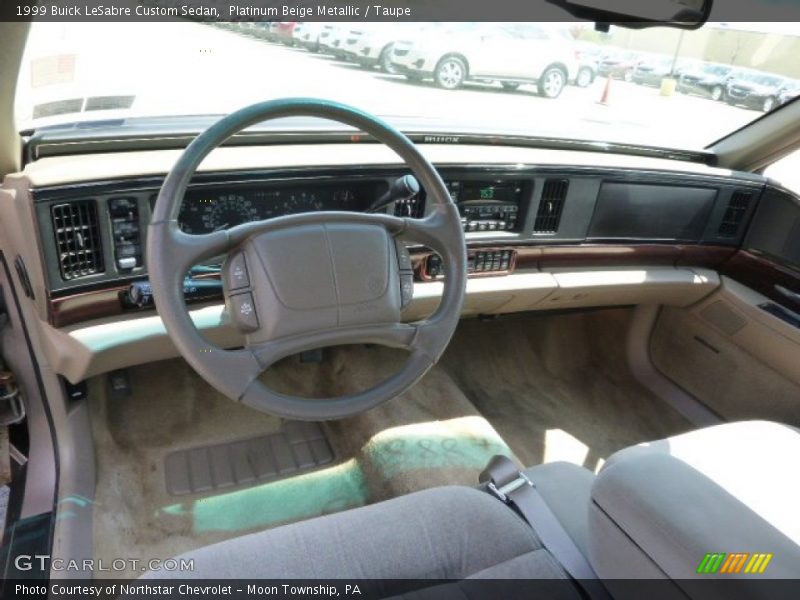 Platinum Beige Metallic / Taupe 1999 Buick LeSabre Custom Sedan