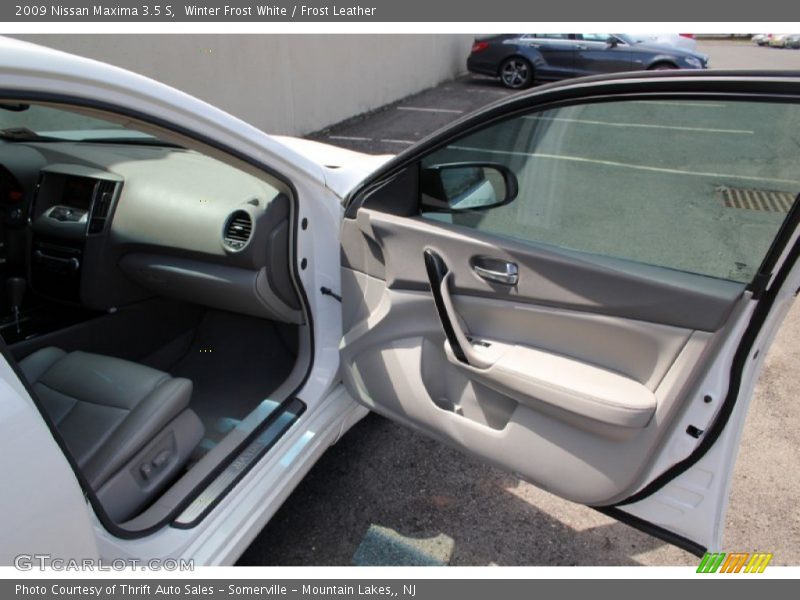 Winter Frost White / Frost Leather 2009 Nissan Maxima 3.5 S