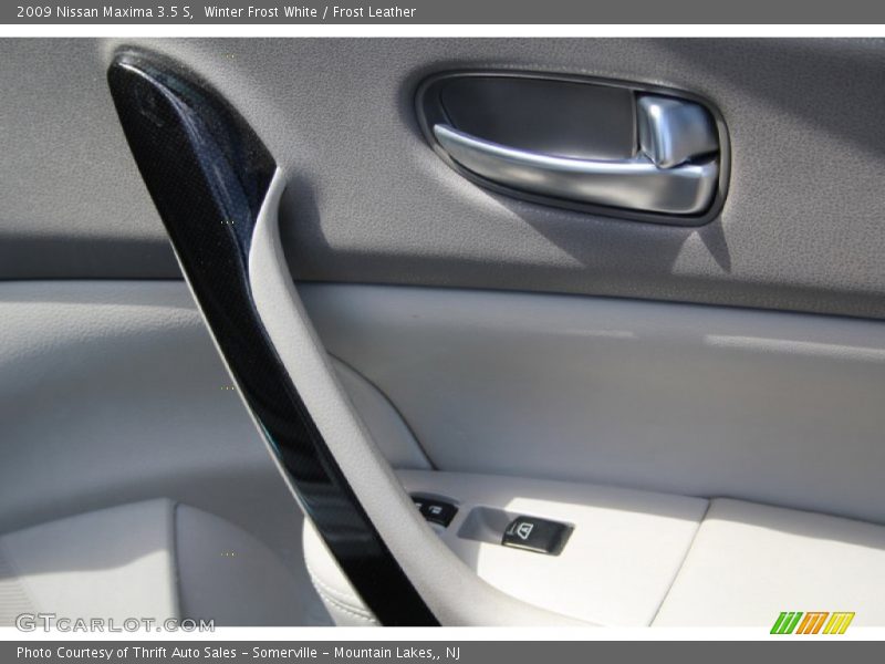 Winter Frost White / Frost Leather 2009 Nissan Maxima 3.5 S