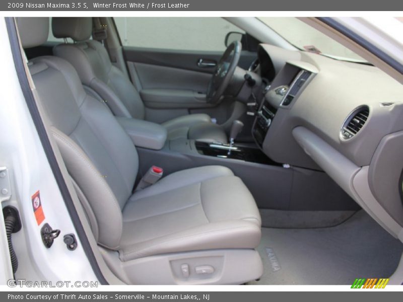 Winter Frost White / Frost Leather 2009 Nissan Maxima 3.5 S