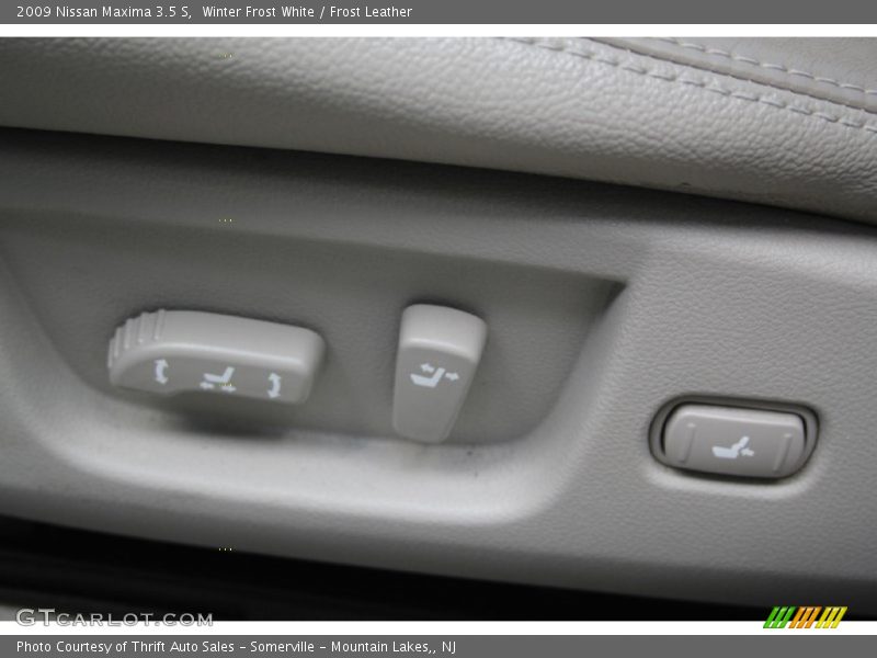 Winter Frost White / Frost Leather 2009 Nissan Maxima 3.5 S